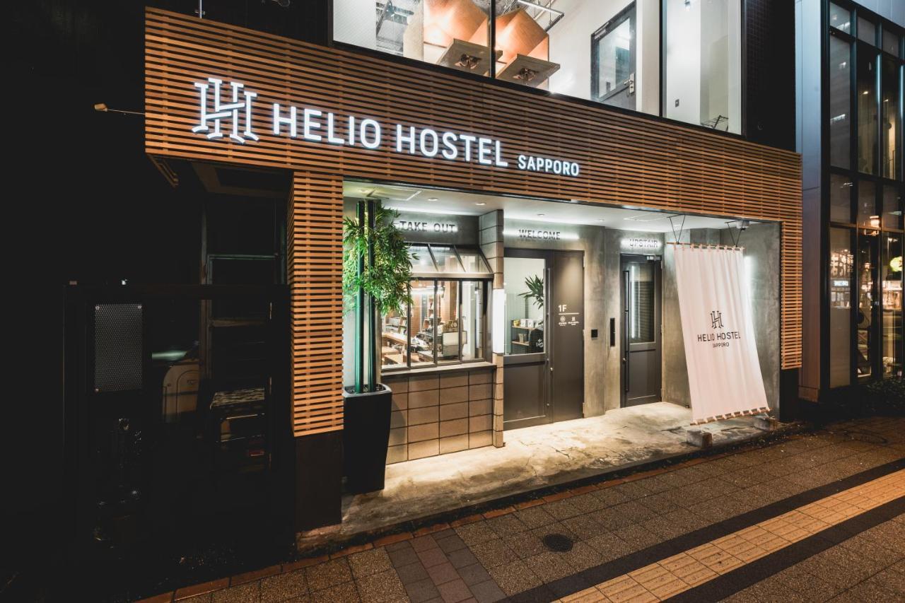 Helio Hostel Sapporo Bagian luar foto