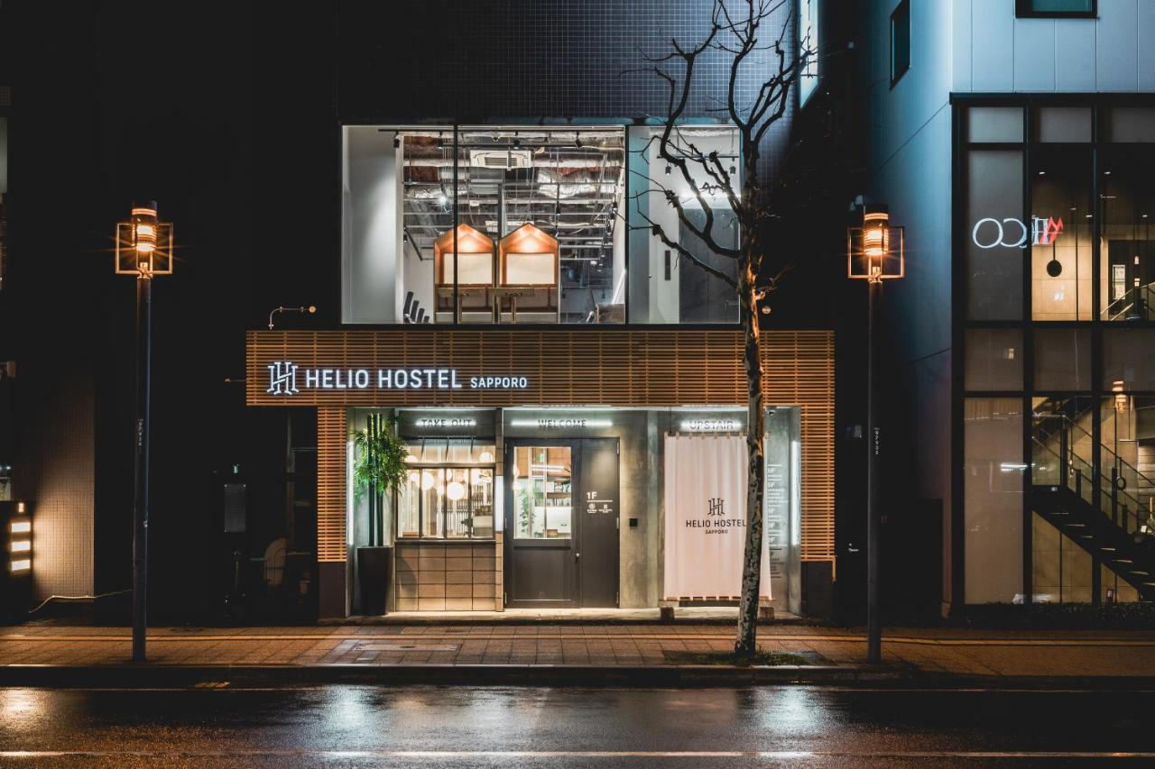 Helio Hostel Sapporo Bagian luar foto